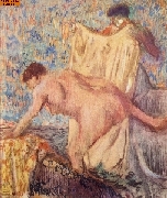 Ausstieg aus der Badewanne nach Degas